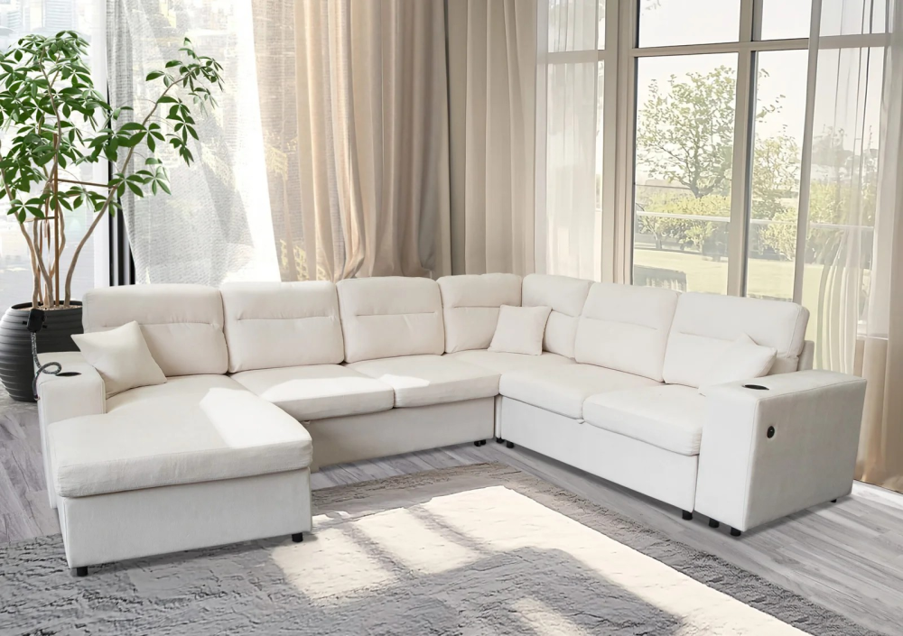 2477 – SECTIONAL SOFA - Image 2
