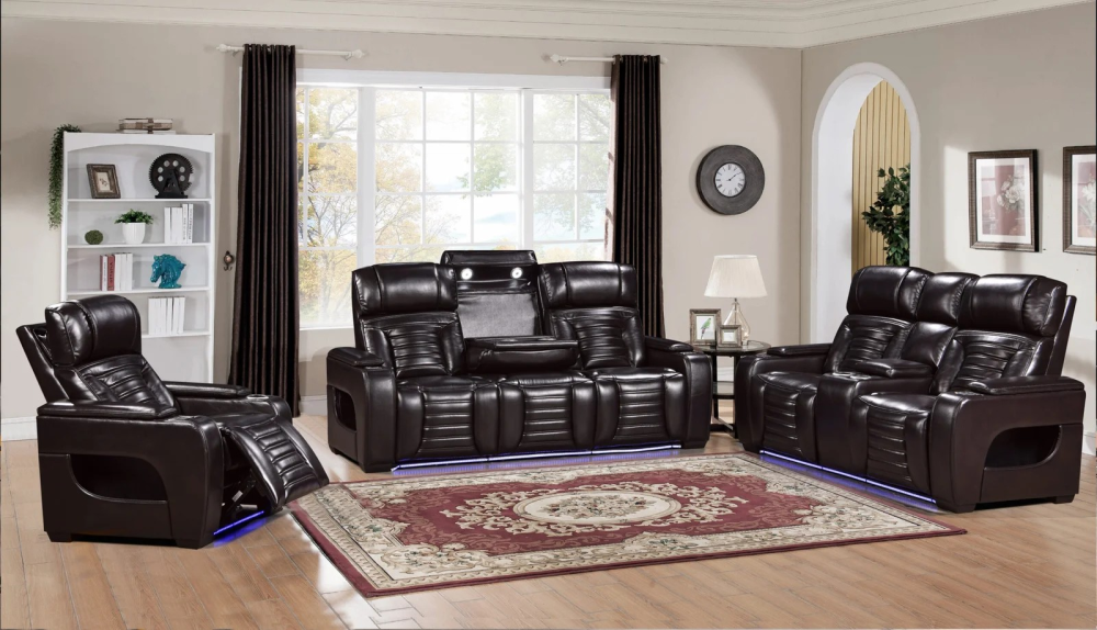 10279 – POWER RECLINER SET – BROWN