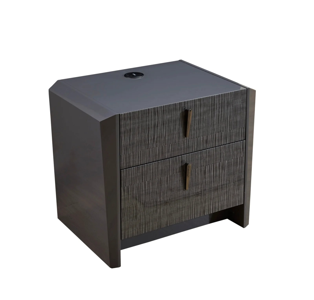 2402- BEDROOM SET (GREY) - Image 7
