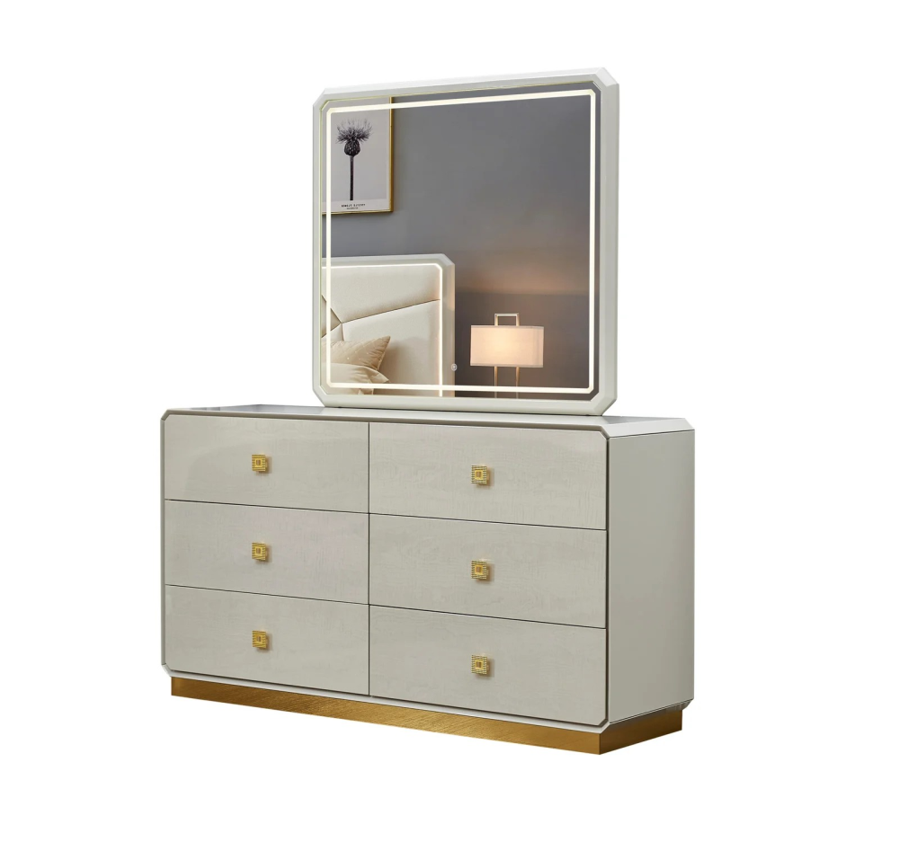 2403- BEDROOM SET (BEIGE) - Image 7