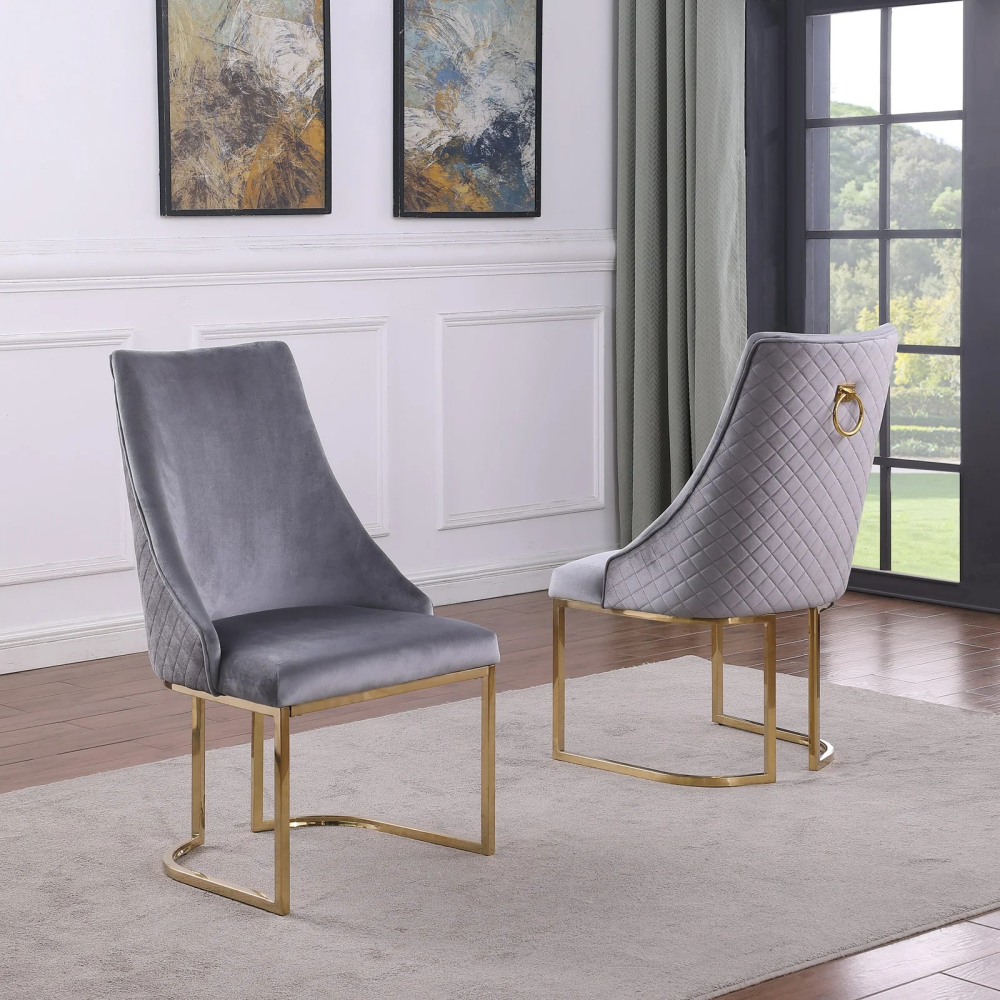 6800 – Dining Chair (BLACK) - Image 2