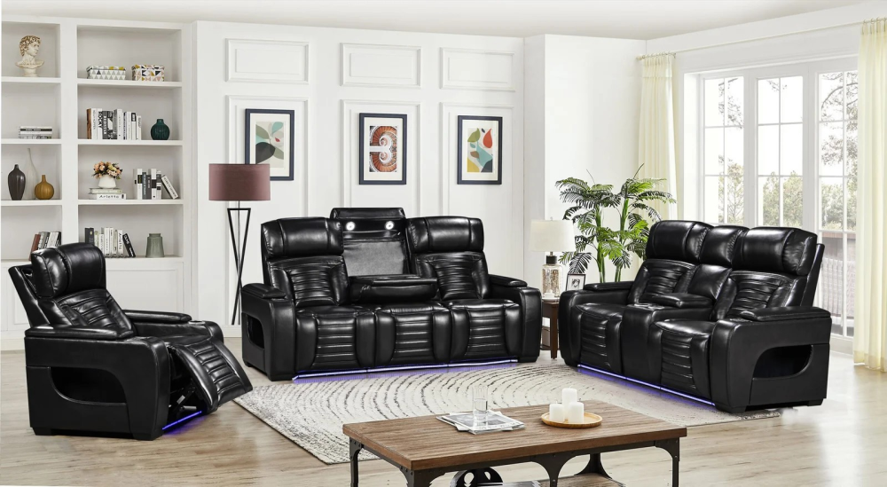 10279 – POWER RECLINER SET – BROWN - Image 2