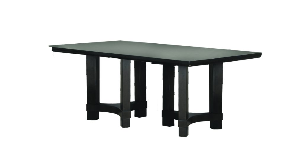 D1810-CORA-DINING TABLE-DARK ESPRESSO - Image 2