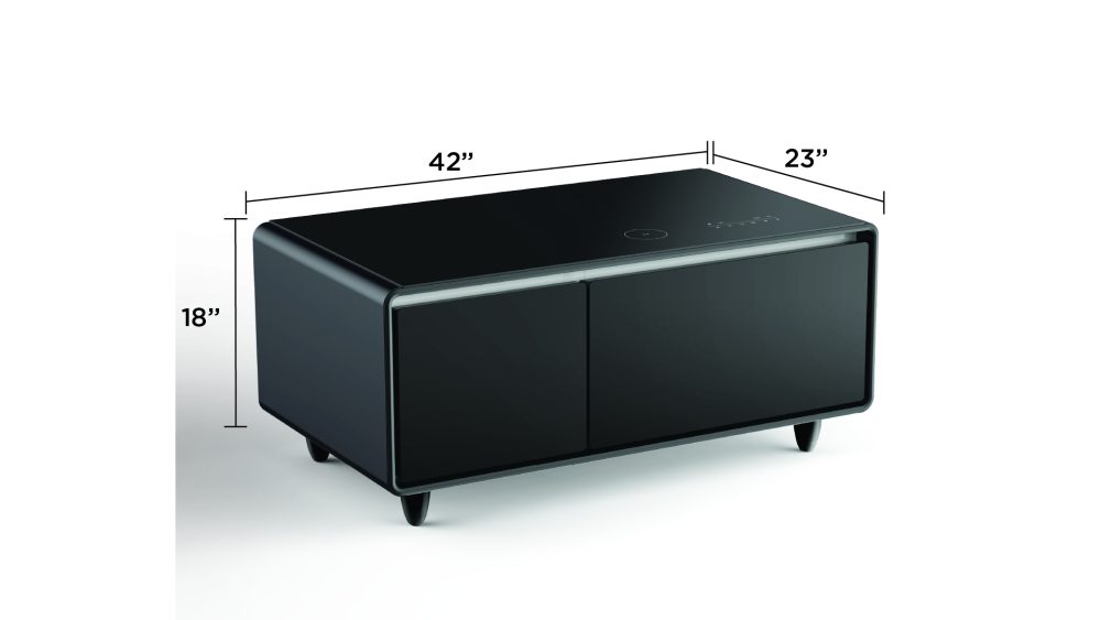 FRG10-PARTY TIME-SMART COFFEE TABLE-BLACK - Image 2