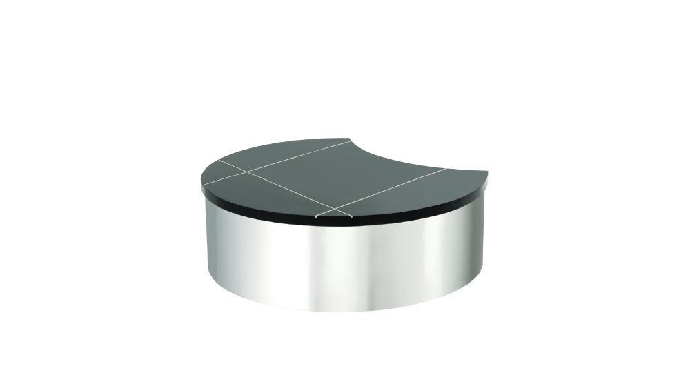 805-3-COFFEE TABLE/END TABLE-SILVER - Image 7