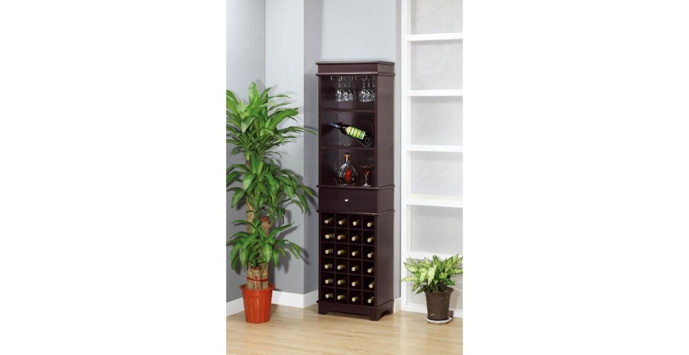29262-WINE CABINET-RED COCOA
