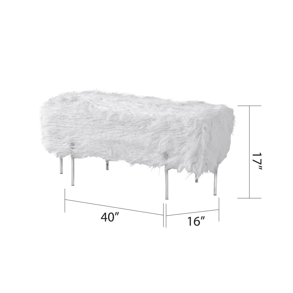 SB7011-TESSA-BENCH CUSHION-WHITE - Image 3
