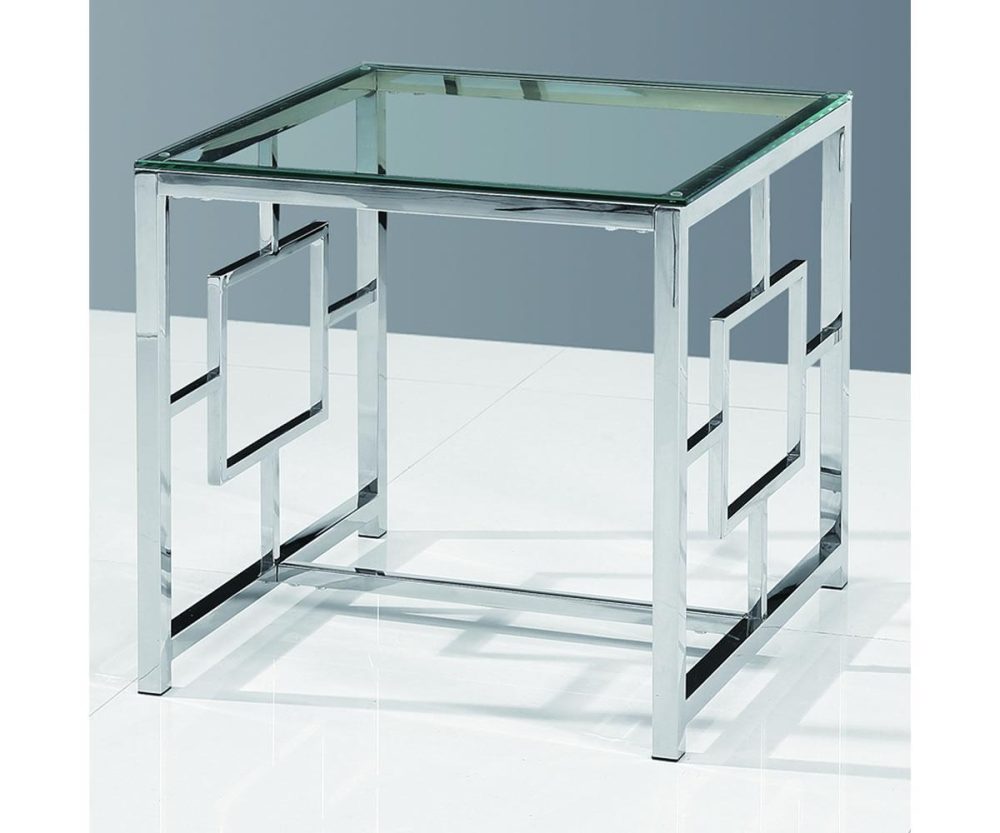 Naomi End Table (Silver)